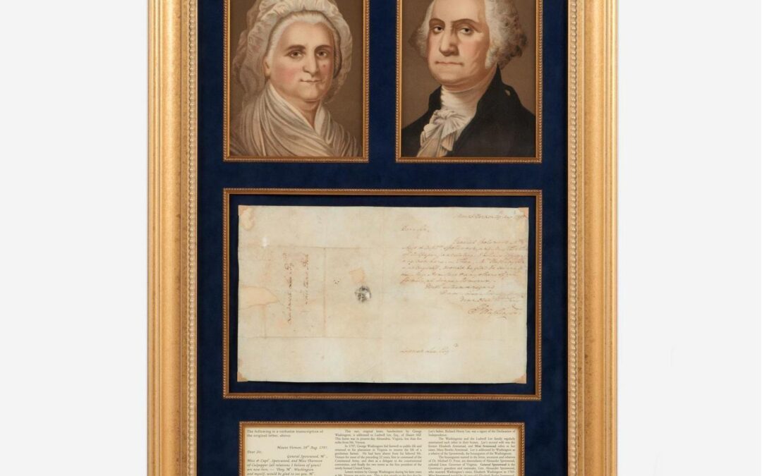226 Year Old Handwritten Letter by George Washington Up For Auction