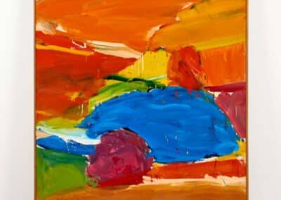 NICK VACCARO ABSTRACT PAINTING OFFERED BY CIRCLE AUCTION